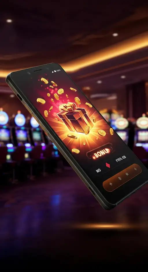 Goldener Lucky Block mit Euro-Zeichen, umgeben von Münzen und Chips, symbolisiert die großzügigen Bonusangebote im Lucky Block Casino.